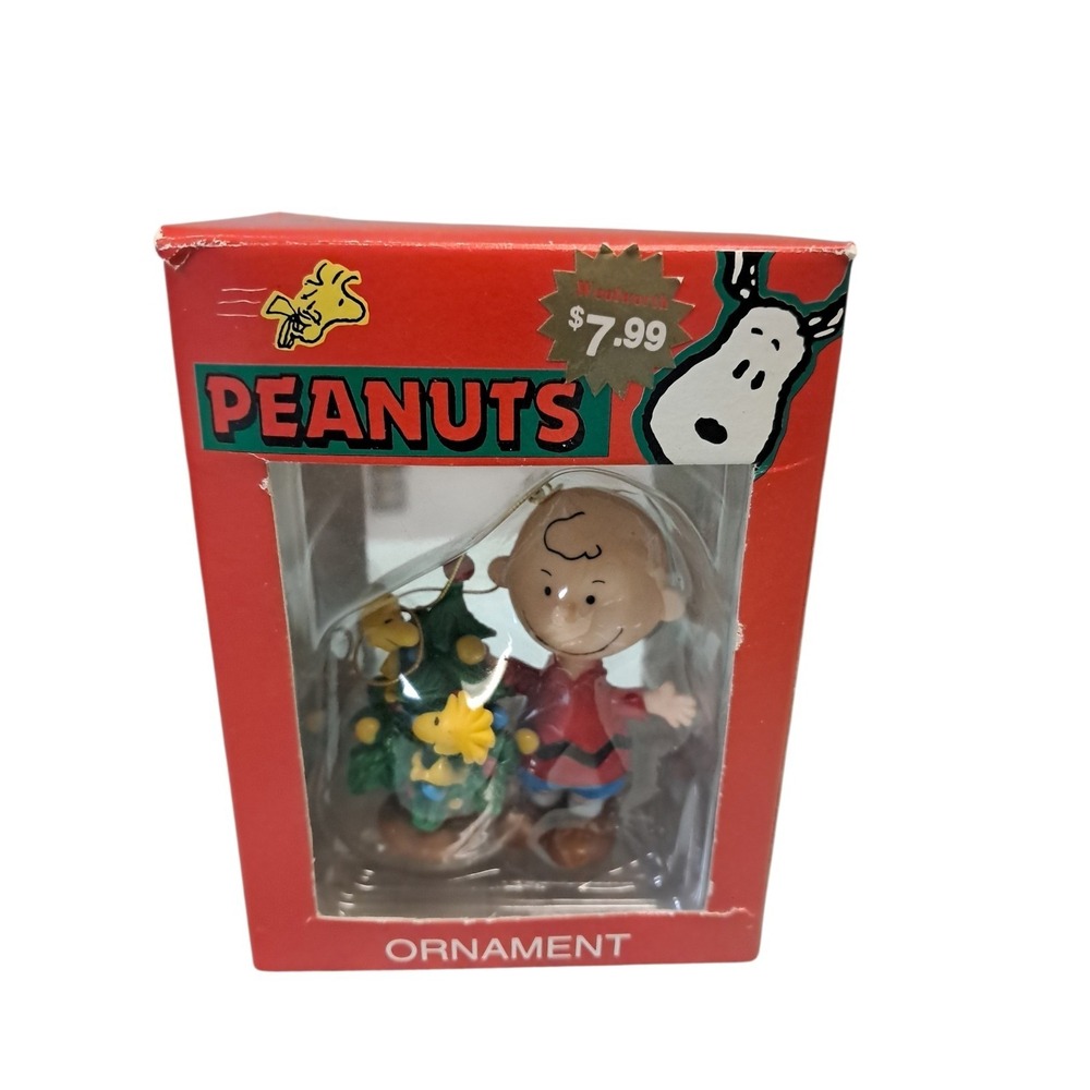 Peanuts Kurt Adler Christmas Tree Ornament Charlie Brown 3" Holiday‎ Decoration